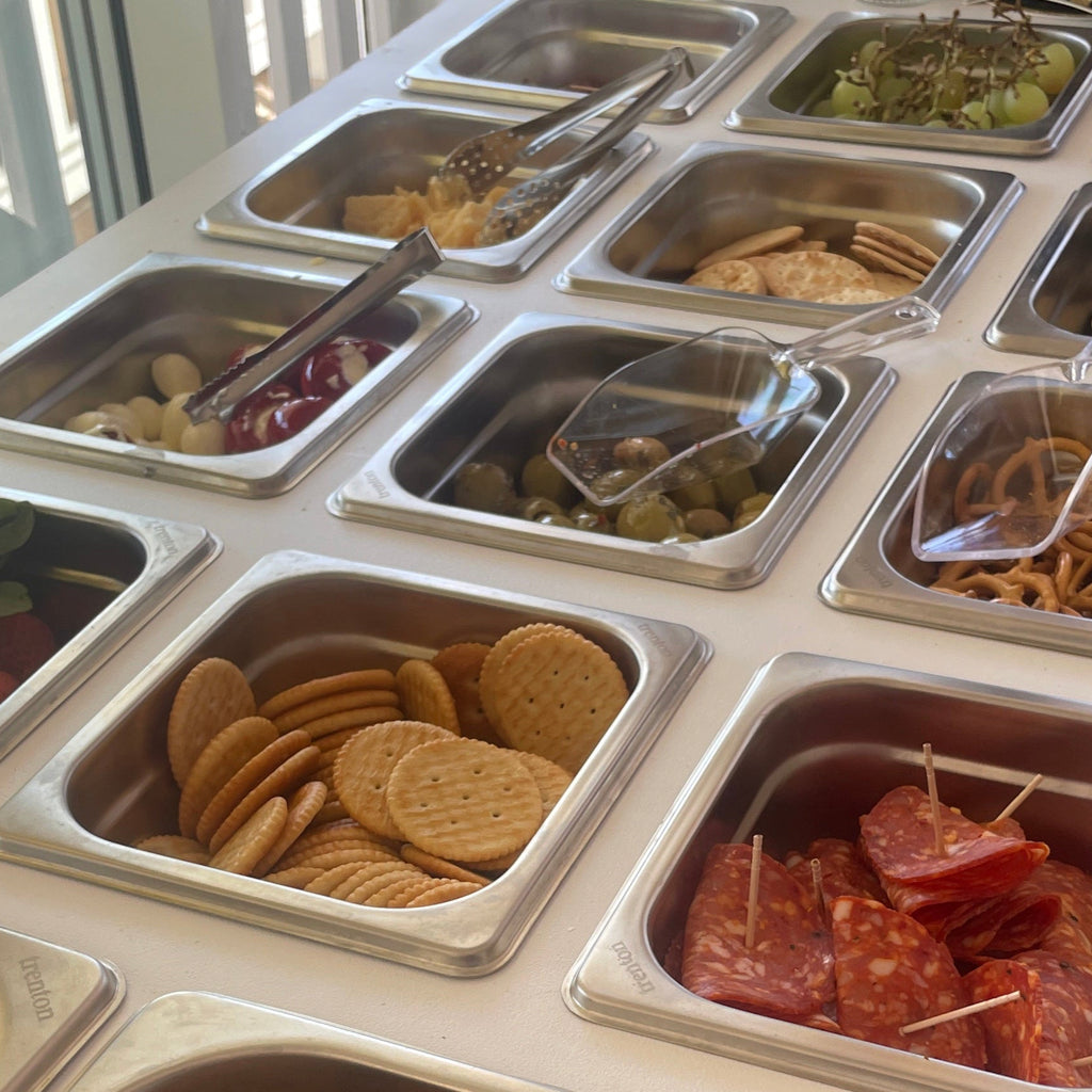 Pop up grazing cart hire